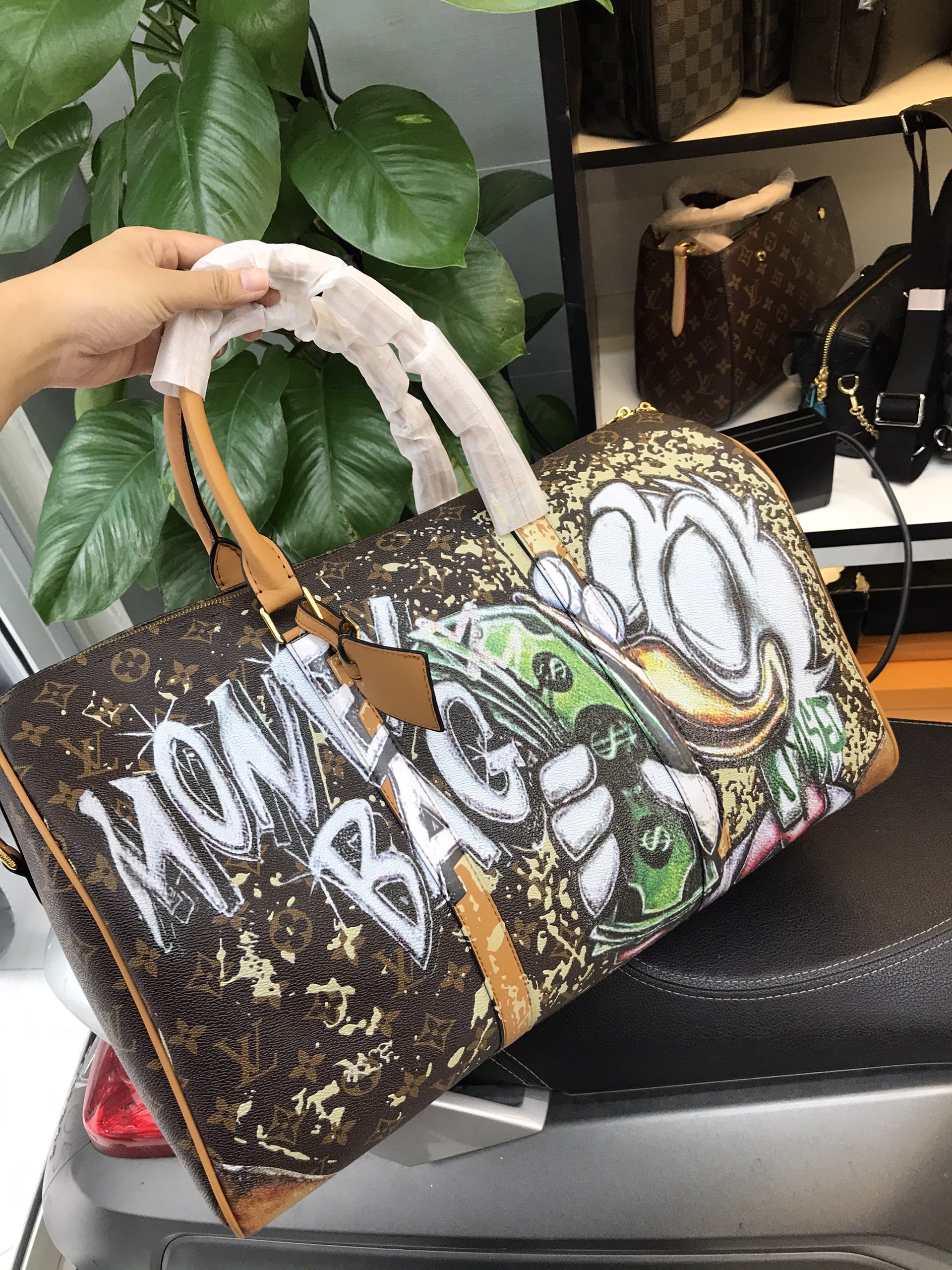 Túi Xách LV Super Du Lịch Money Bag Size 45cm