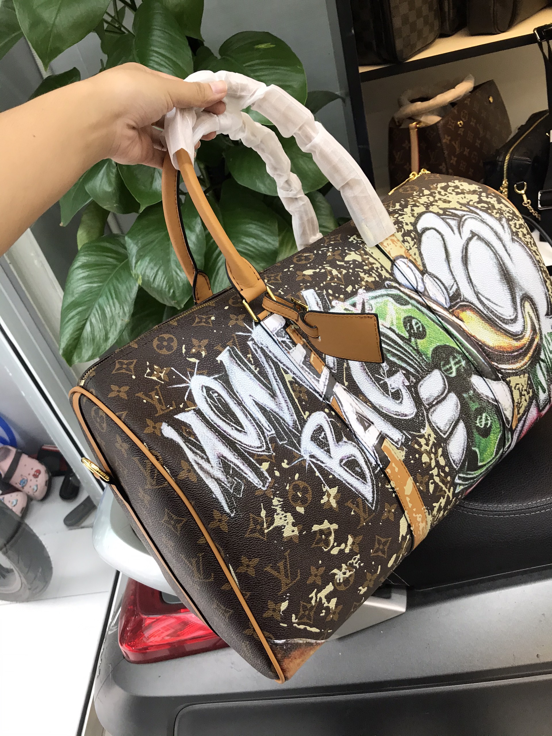 Túi Xách LV Super Du Lịch Money Bag Size 45cm