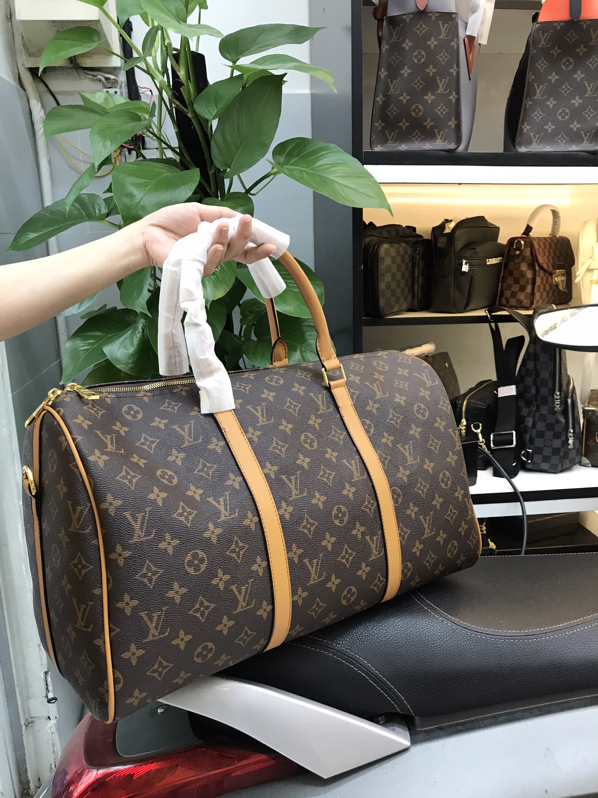 Túi Xách LV Super Du Lịch Money Bag Size 45cm