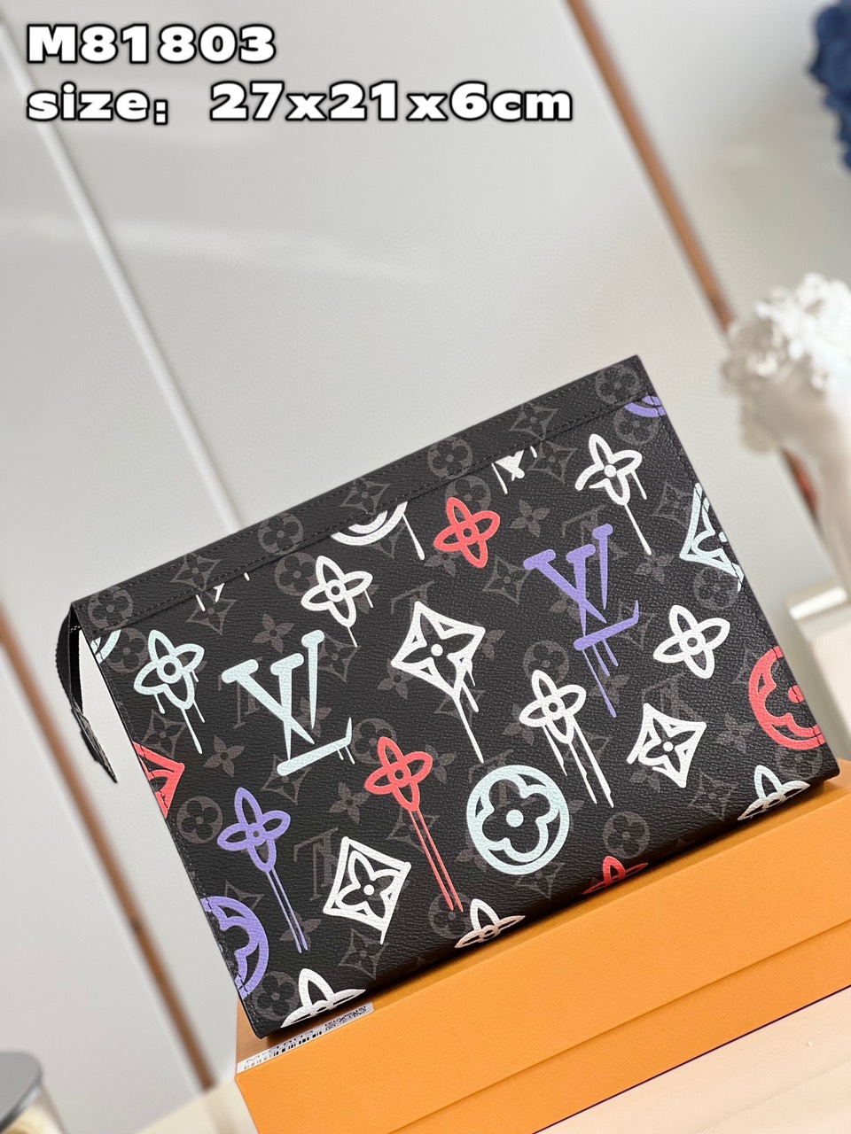 Túi Xách Lv Siêu Cấp Pochette Voyage Hoa Màu M81803