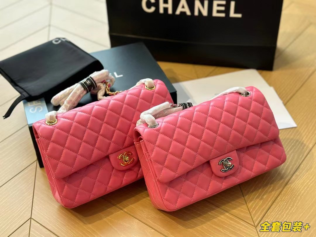 Tổng Hợp Bảng Màu Túi Chanel Classic Da Lì Super Size 25cm Fullbox