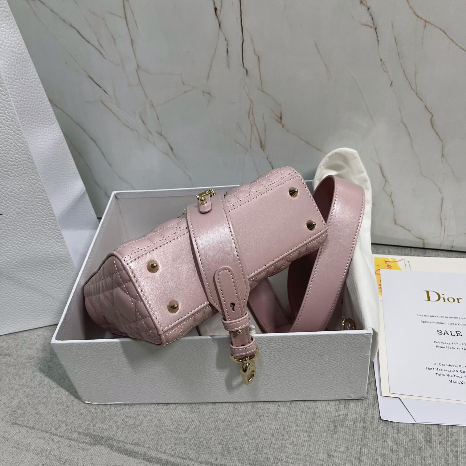Túi Xách Dior Lady Siêu Cấp Da lì Size 20cm