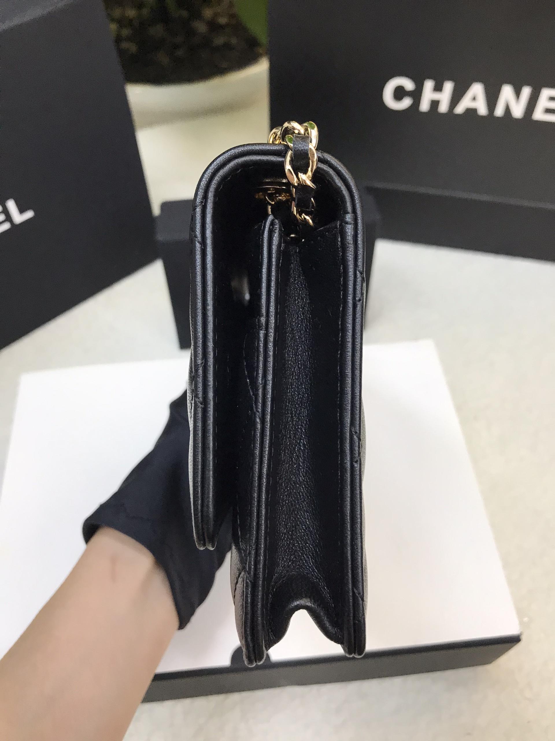 Túi Chanel Trendy CC Woc Lambskin Siêu Cấp Size 19cm